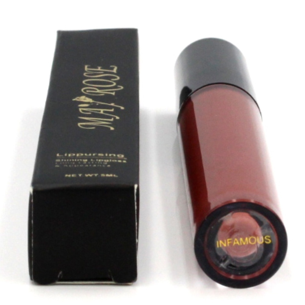 May Rose Lip Gloss Glitter Long lasting - Picture 7 of 7